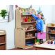 Welsh Dresser Display Storage Clear Tubs