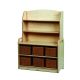 Welsh Dresser Display Storage with Baskets