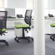 Mesh Back Operator Chair No Arms
