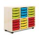 Allsorts 24 Single Tray Unit Maple