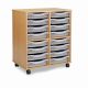 Allsorts 16 Single Tray Beech Unit