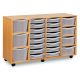 16 Shallow, 4 Deep & 3 Extra Deep Tray Unit