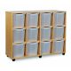 12 Quad Tray Unit H135.8 x D45.3 x H106.7cm