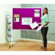 Accent Mobile Noticeboard H1500 x W1200mm