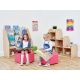 Large Hexagon Foam Seat Soft Seating