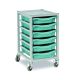 6 Single Tray Science Trolley