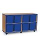Coloured Edge 8 Quad Tray Unit