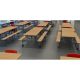 BY Bench Folding Dining Table 16 Seats
