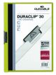 DURABLE CLIP FOLDER A4-GREEN