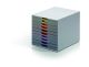 DURABLE DRAWER BOX 10 MULTI COLOURED 