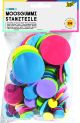 FOLIA FOAMCRAFT SHAPES 200 CIRCLES ASSORTED