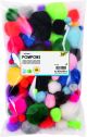 FOLIA POMPONS 100 PCS ASSTD