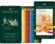 FC POLYCHROMOS ARTISTS COLOR PENCILS 12 COLOR FT