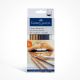 FC CLASSIC PITT MONOCHROME CHARCOAL SKETCH SET 6PC