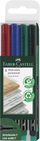 FC MULTI-MARKER PERMANENT F WALLET OF 4PC