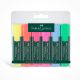 FABER-CASTELL CLASSIC HIGHLIGHTER WALLET OF 6