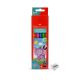 FABER-CASTELL JUMBO COLOUR PENCILS 6 COLOUR