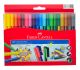 FABER-CASTELL CONNECTOR FELT PEN 20 COLOR