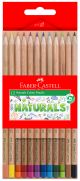 FABER-CASTELL NATURALS COLOUR PENCILS 12 COLOUR