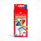 FABER-CASTELL JUNIOR TRI COLOUR PENCILS 20 COLOUR