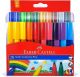 FABER-CASTELL JUMBO CONNECTOR FELT PEN 20 COLOR
