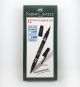 FC DOUBLE SIDED PERMANENT MARKER BOX OF 12PC BLACK