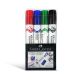 FC WHITEBOARD MARKER CHISEL WALLET OF 4PC