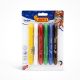 JOVI TWIST FACE PAINT IN BLISTER OF 6 ASTD COLORS 