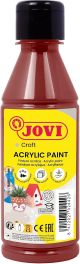JOVI DECOR ACRYLIC BOTTLE OF 250ML BROWN
