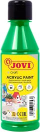 JOVI DECOR ACRYLIC BOTTLE OF 250ML LIGHT GREEN
