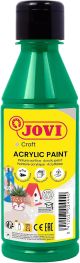 JOVI DECOR ACRYLIC BOTTLE OF 250ML DARK GREEN