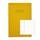 CLASSIC A4 EXERCISE BOOK 8MM+ MARGIN 80 PAGE BOX OF 50 YELLOW