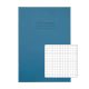 CLASSIC A4 EXERCISE BOOK 5MM SQUARED 64 PAGE BOX OF 50 LIGHT BLUE