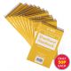 200 X 125MM KCS SHORTHAND NOTEBOOK 8MM RULED PACK OF 10