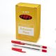 KCS BALLPOINT PENS RED BOX OF 50