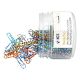 27MM KCS STRIPED PAPERCLIPS TUB OF 250