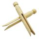 WOODEN DOLLY PEGS NATURAL PACK OF 24