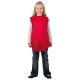 SLEEVELESS SMOCK RED/BLUE