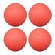 UNCOATED FOAM BALL 20CM RED PACK OF 4