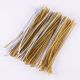 GOLD & SILVER TINSEL PIPE CLEANERS