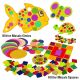 GLITTER MOSAIC SQUARES ASSORTED PACK 3000
