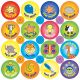 COMPILATION STICKERS A4 ASSORTED PACK 992