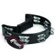 HALF-MOON TAMBOURINE BLACK EACH