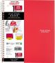 FIVE STAR SPIRAL NOTEBOOK 1 SUBJECT 100 SHEETS 26.6x20.3 ASSORTED PLASTIC COVER