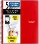 FIVE STAR SPIRAL NB 5 SUBJECT 200SHEETS 27.9x21.5CM ASSORTED PLASTIC COVER