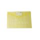 MAXI F/S CLEAR BAG WITH NAME CARD YELLOW