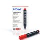 MAXI PERMANENT MARKER CHISEL BOX OF 10PC RED 