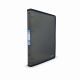 MAXI A4 RING BINDER WITH 4 RING TRANSLUCENT BLACK