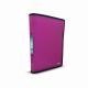 MAXI A4 RING BINDER WITH 4 RING TRANSLUCENT PINK