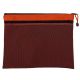 MAXI A4 DOUBLE ZIPPER HEXA MESH BAG